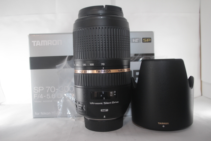 ☆超極上級☆TAMRON タムロン SP 70-300mm F4-5.6 Di VC USD ニコン