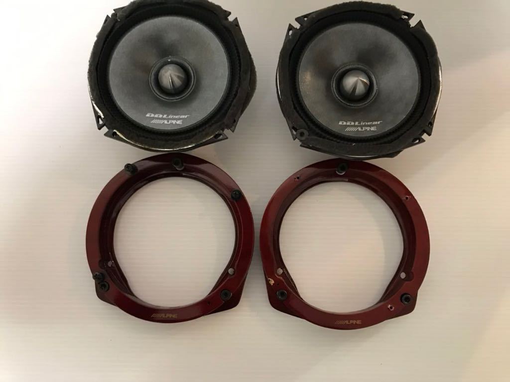 アルパイン DDL-R17S ALPINE 17cm - スピーカー DDL-RT17S DD Linear