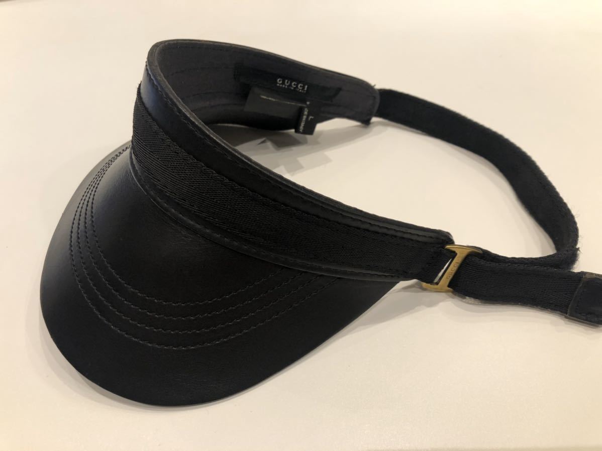 サンバイザー GUCCI グッチ GUCCI（サンバイザー）のフリマアイテム