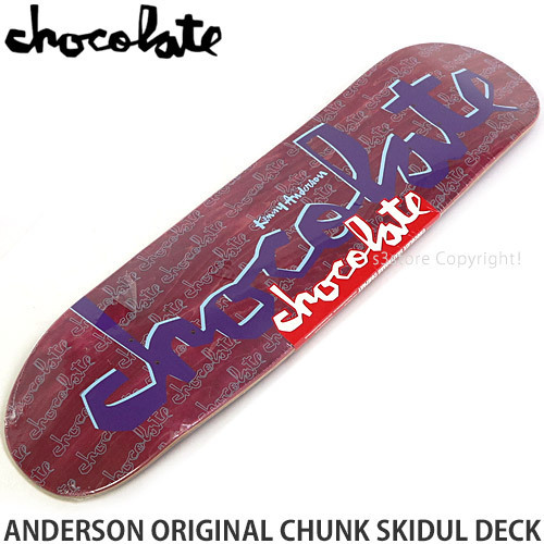 大得価 1円 CHOCOLATE ANDERSON ORIGINAL CHUNK SKIDUL DECK 8.5x31.625 チョコレート アンダーソン デッキ スケート 同梱不可(デッキ)｜売買されたオークション情報、yahooの商品情報をアーカイブ公開 - オークファン デッキ