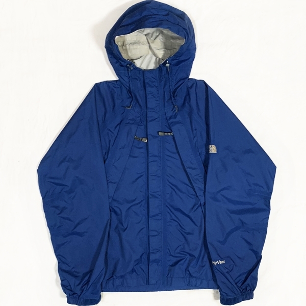 【超激得，最新作】 THE NORTH FACE ノースフェイス HyVent Nylon Hoodie Jacket ナイロン フーディジャケット ハイベント マウンテンパーカー 青 S アウトドア(Sサイズ以下)｜売買されたオークション情報、yahooの商品情報を 男性用