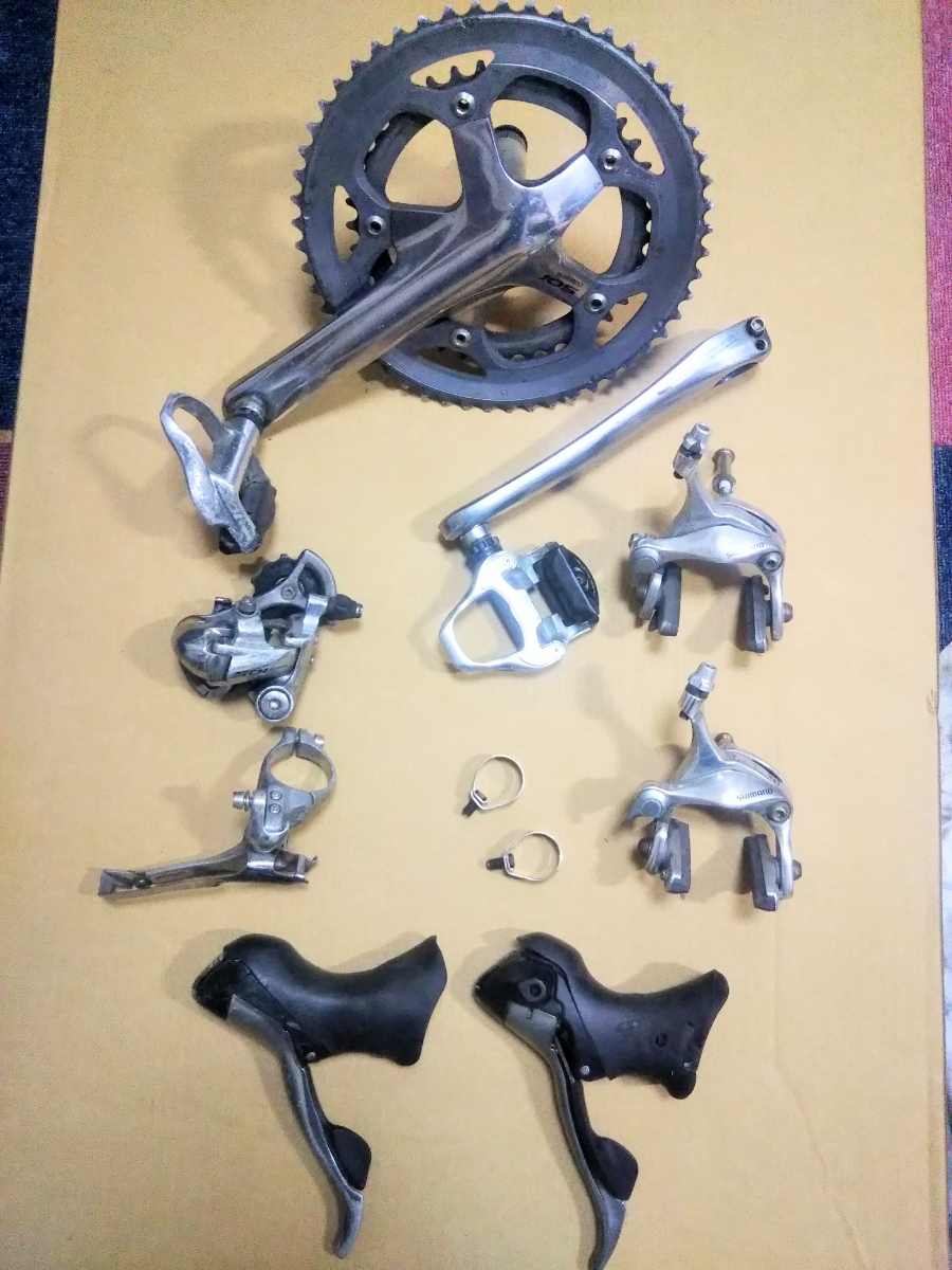 新品，限定SALE SHIMANO シマノ 5600系105 セット(パーツセット)｜売買されたオークション情報、yahooの商品情報をアーカイブ公開 - オークファン パーツセット