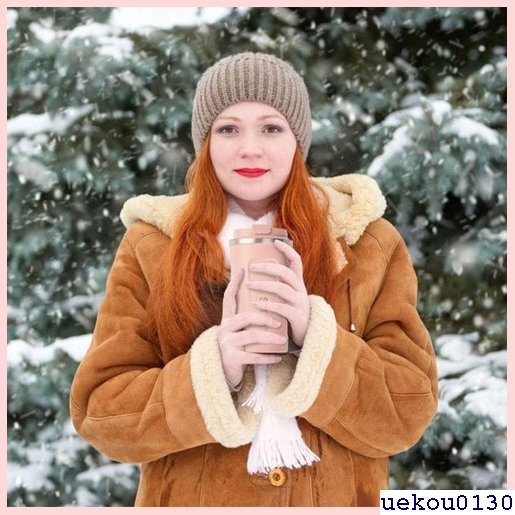 送料無料★新品☆ SUNTQ 380ML 保温保冷 クリームピンク 真空断熱 用 二重 魔法瓶 マグボトル タンブラー 水筒 6_6