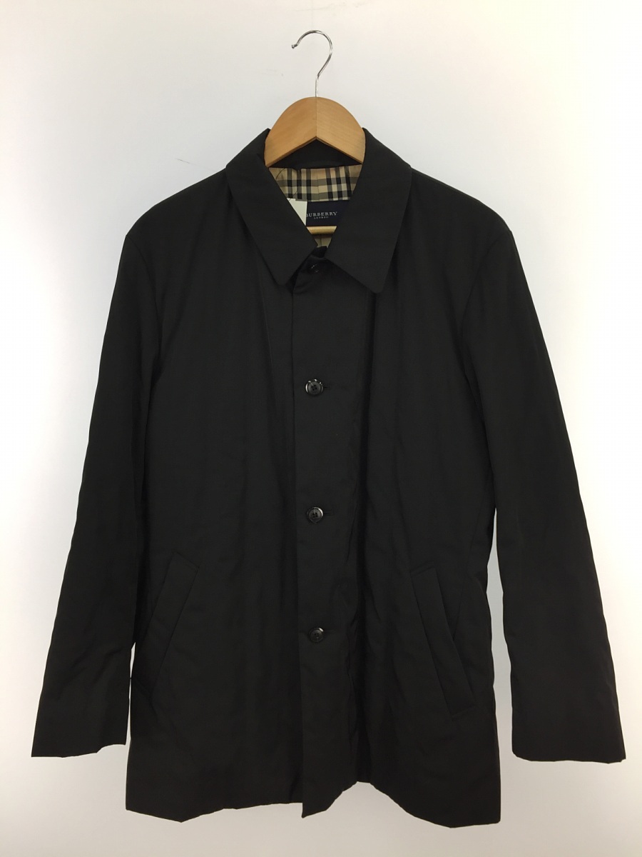 BURBERRY LONDON◇ジャケット/L/ポリエステル/BLK BURBERRY LONDON