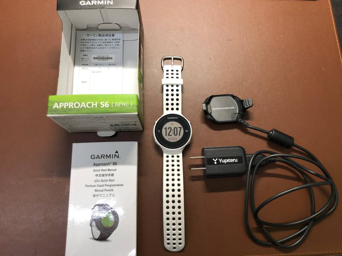 得価，本物保証 ガーミン GARMIN Approach S6(GPSナビ)｜売買されたオークション情報、yahooの商品情報をアーカイブ公開 - オークファン GPSナビ