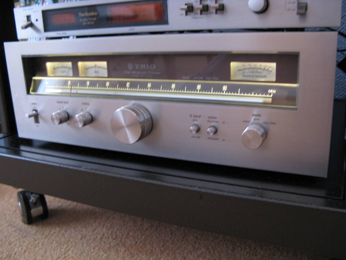 希少品】TRIO FMステレオチューナー KT-8000 希少品】TRIO FMステレオ