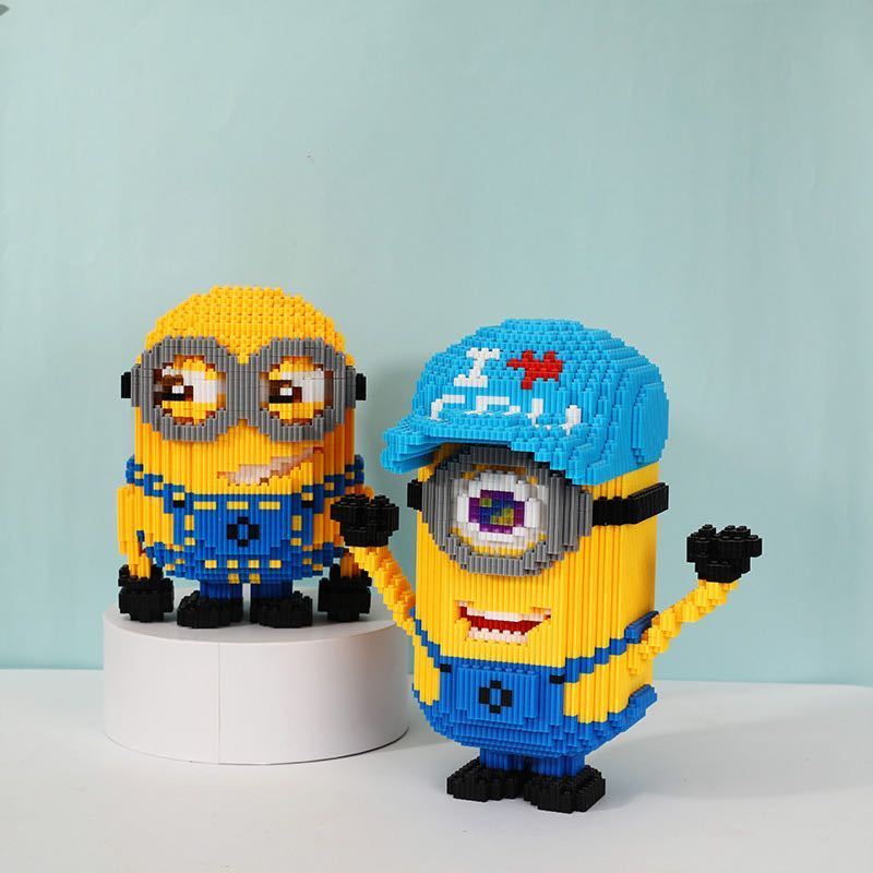 未組立 ミニオン メル ナノブロック 互換 高さ約19 5cm フィギュア ブロック 売買されたオークション情報 Yahooの商品情報をアーカイブ公開 オークファン Aucfan Com