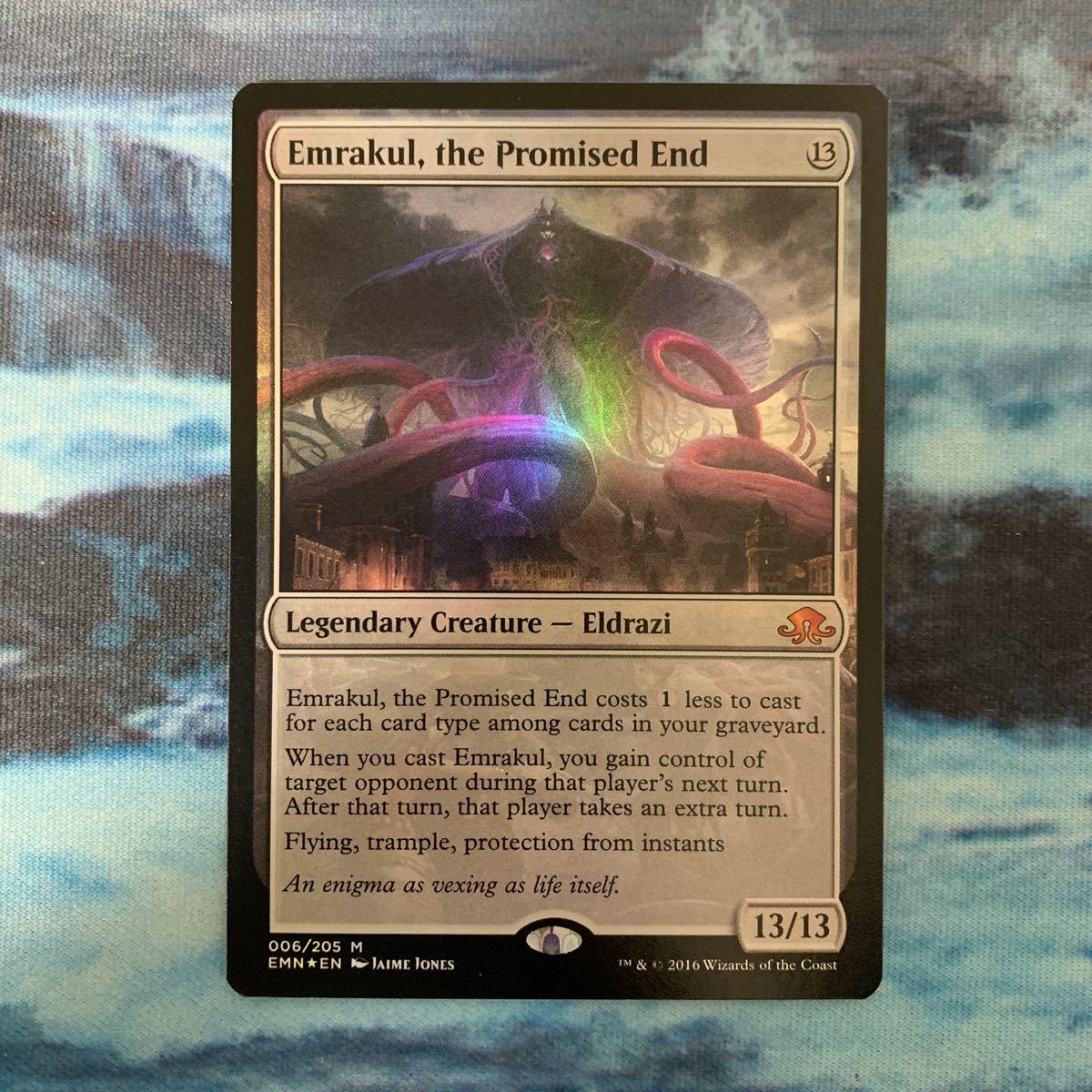 約束された終末、エムラクール Foil 英語版 Promised the End 英)Foil
