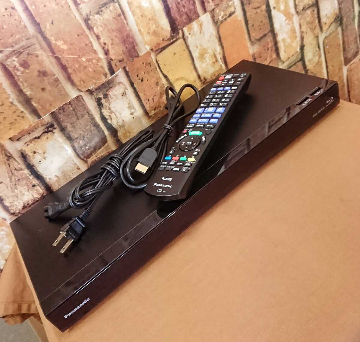 ブルーレイレコーダー/パナソニック　DMR-BRS530中古動作品、2018年製 美品☆Panasonic パナソニック HDD/BD ブルーレイレコーダー DMR