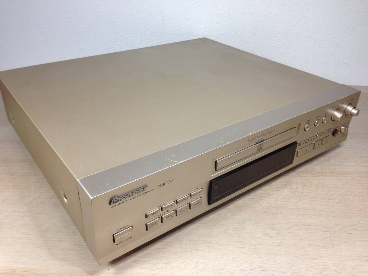 PDR-D7 パイオニア CDレコーダー PIONEER Pioneer リモコン付き 定価12 