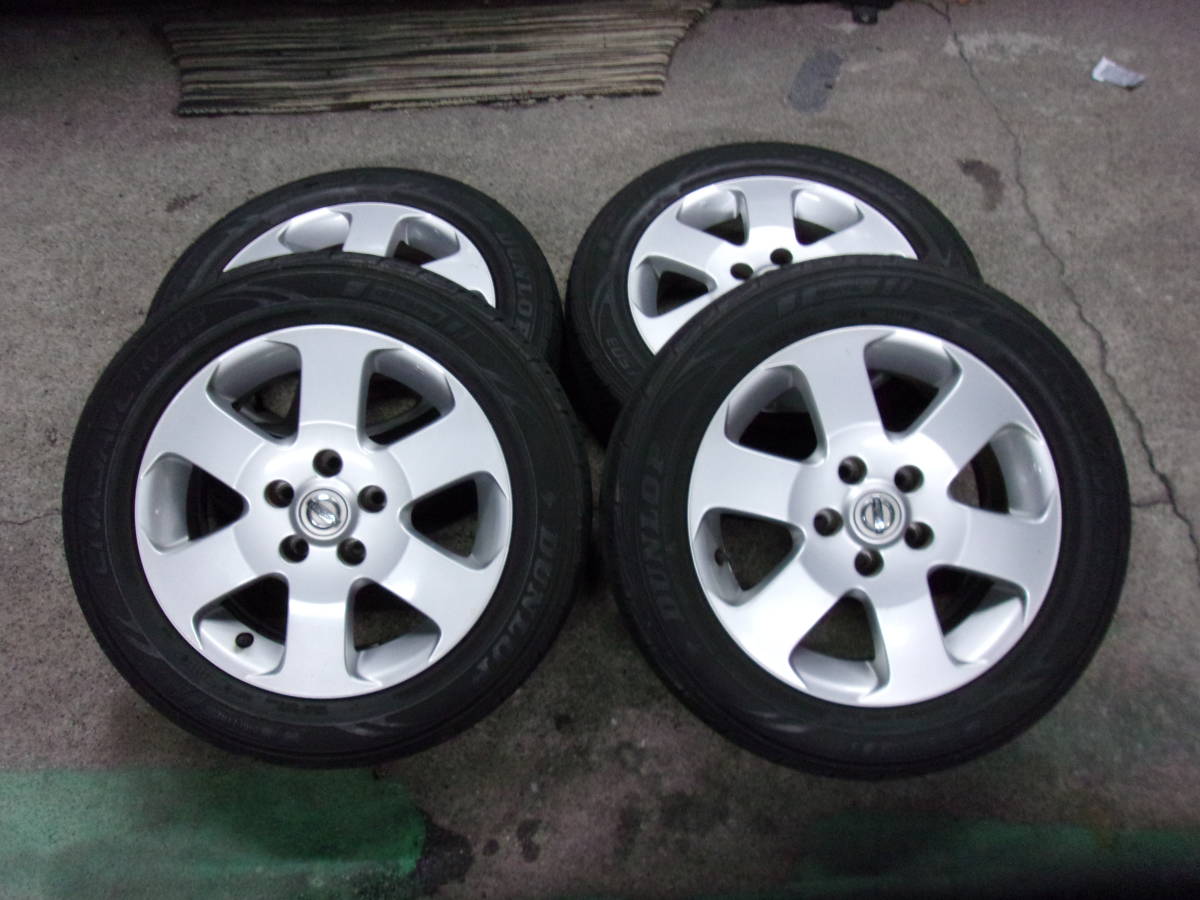 日産 C25 セレナ ハイウェイスター 195/60R16 純正 ホイール＆タイヤ 