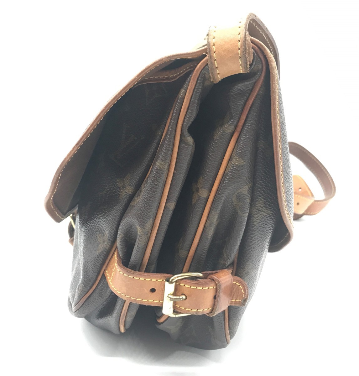 LOUIS VUITTON ルイヴィトン LV モノグラム ソミュール30 ショルダー 
