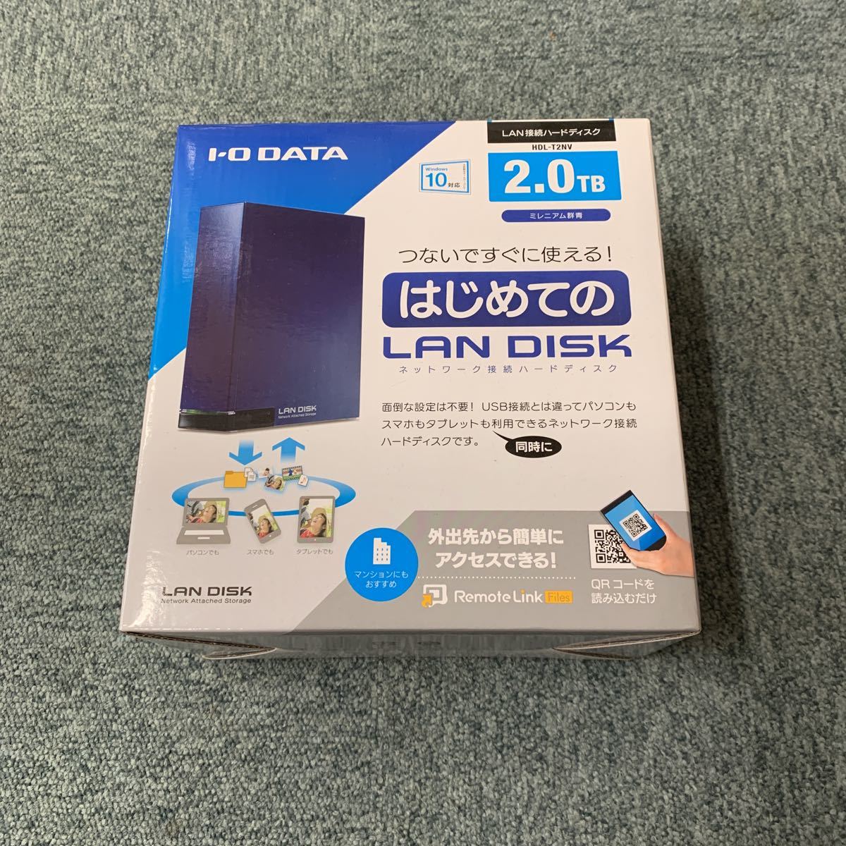 DATA HDL-T2NV 2TB NAS DISK LAN IODATA I-O by - HDL-Tシリーズ