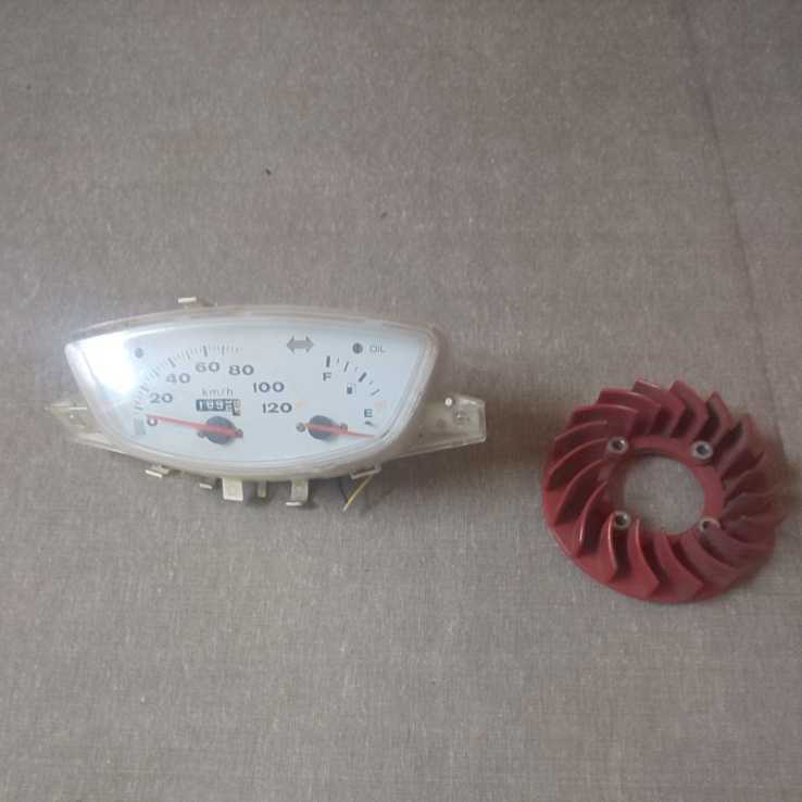 ライブ ディオ AF34.35用 メーター、ファンセット_1