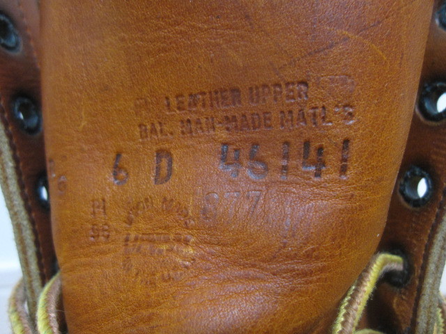 【使用回数２・３回 犬刻印】レッドウィング 877 ロングブーツ アイリッシュセッター 明茶色 6D redwing アイリッシュセッター 0 ロング RED 正規品 メルカリ