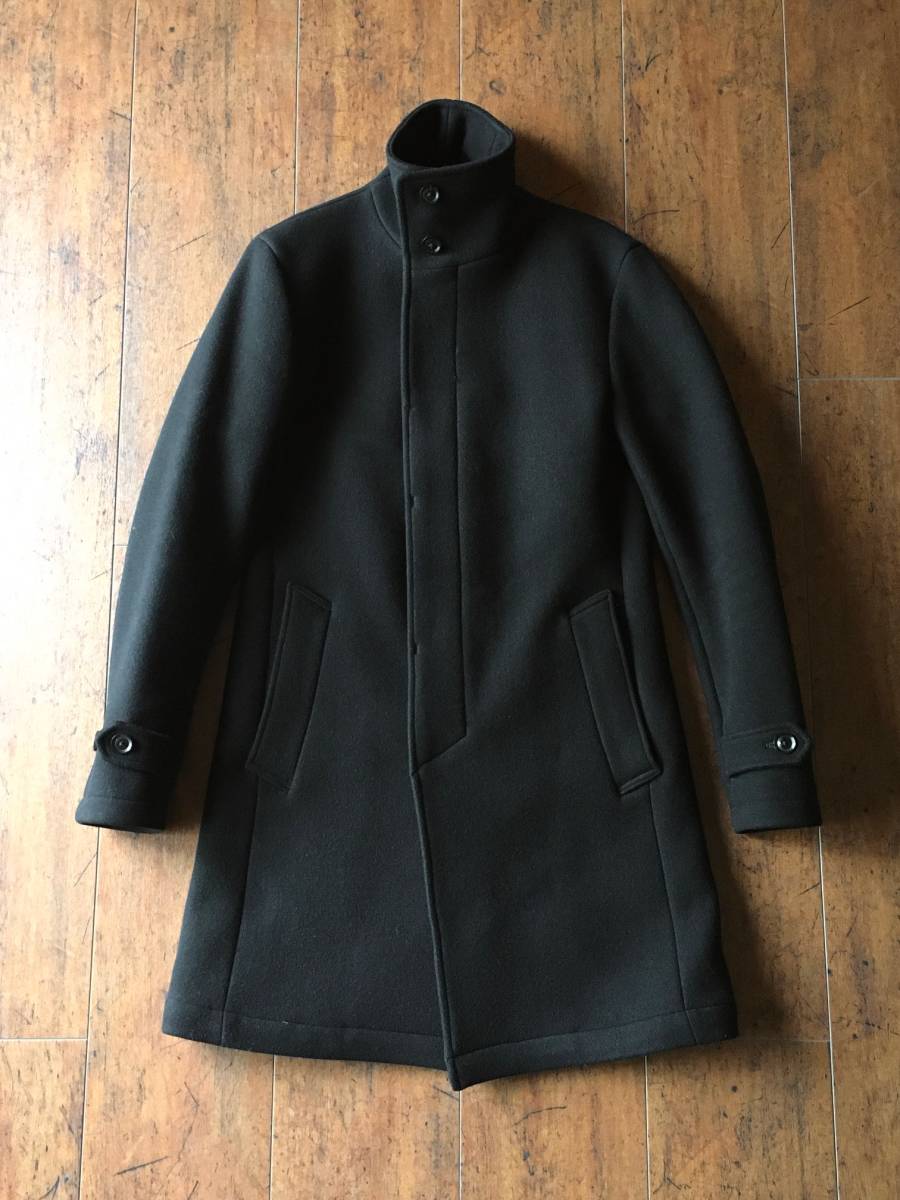 定価85，800円】17AW jun hashimoto STAND COLLAR COAT スタンドカラー