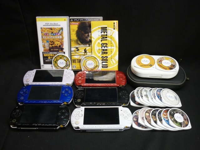 す*み様 SONY PSP-2000 本体 2台セット ソフト5本付き(ジャンク