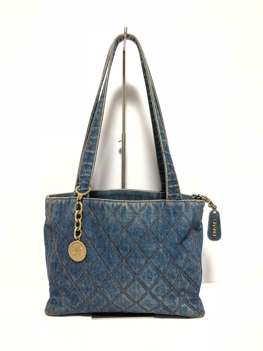 CHANEL⁄シャネルデニム トートバッグ（トートバッグ VINTAGE c581