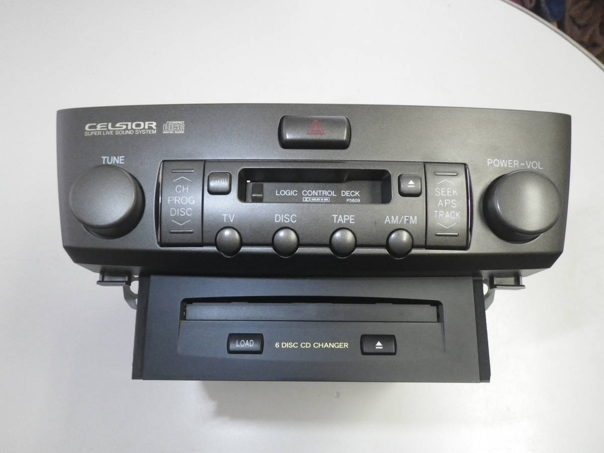 中古 セルシオ UCF30 UCF31 前期 純正 CDチェンジャー 86120-50580