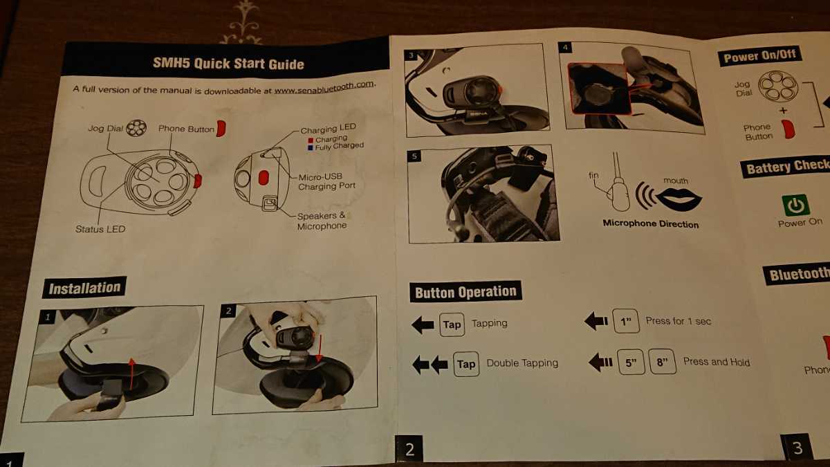 インカム SENA セナ SMH5 中古 _6