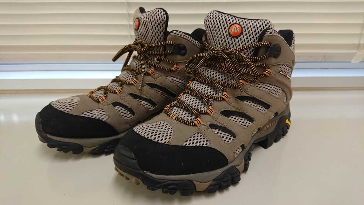 MERRELL モアブ GORE-TEX トレッキングシューズ メレル 28センチ(28.0cm)｜売買されたオークション情報、yahooの商品情報をアーカイブ公開 - オークファン 28.0cm
