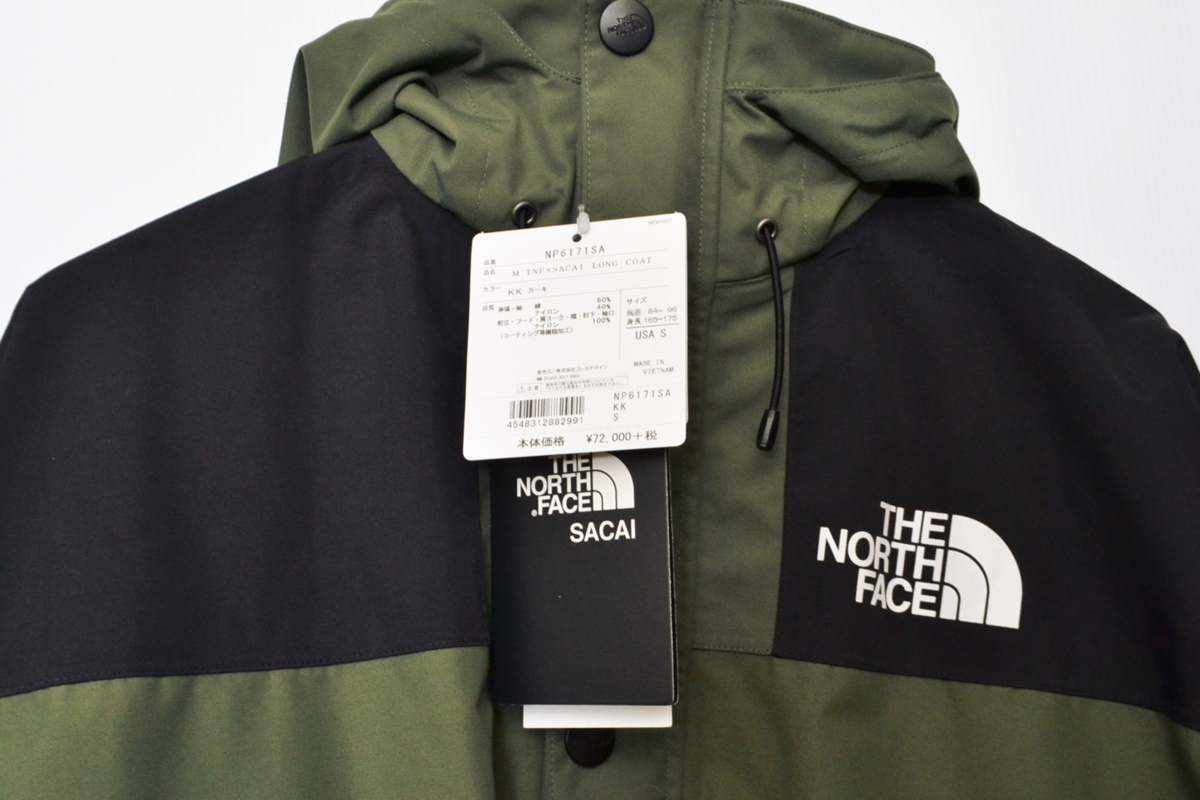 NORTH FACE sacai × THE x サカイ 「サカイ 10⁄11日に先行発売