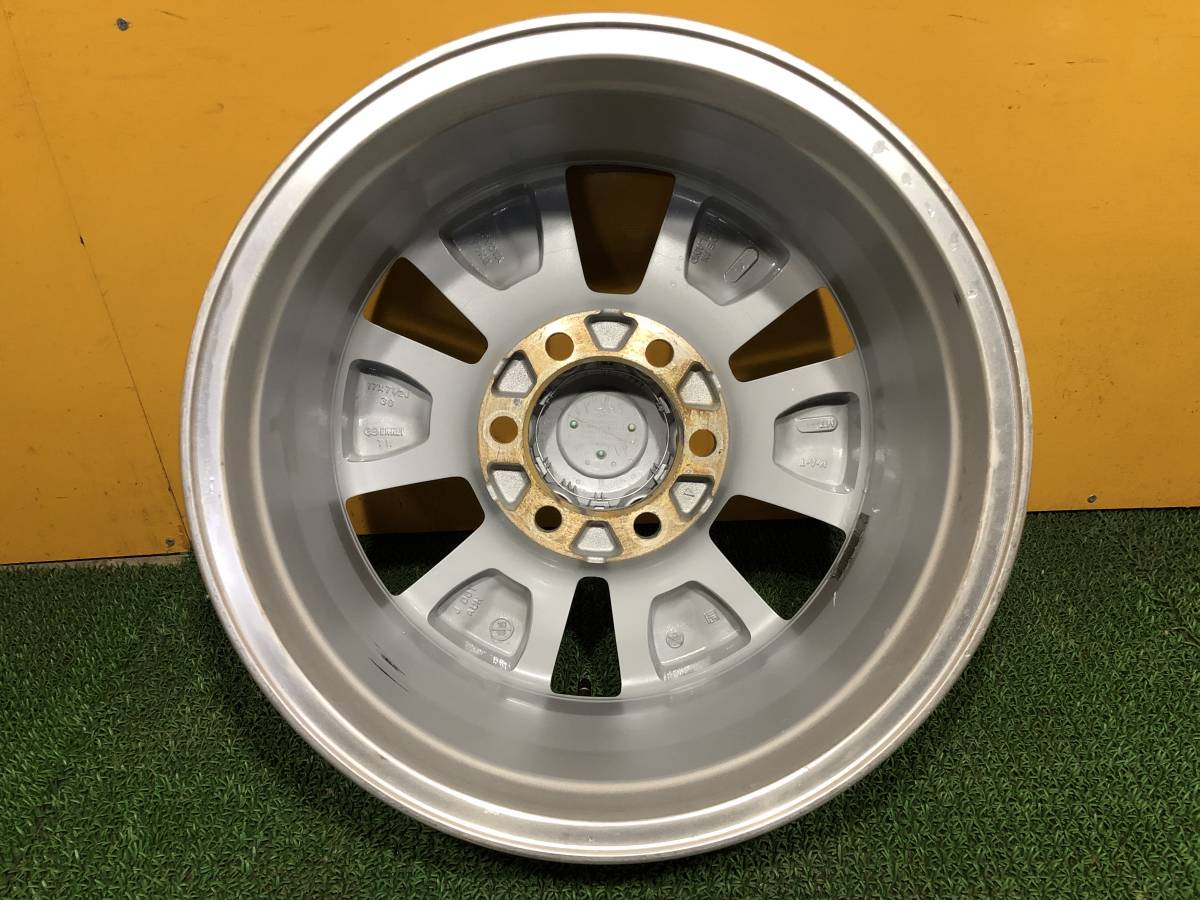 ★☆売り切り トヨタ ハイラックス 125系 ENKEI製 純正アルミホイール 17×7.5J 6H/139.7 4本セット ハイラックス/サーフ/プラド 等☆★ トヨタ 125系 ハイラックス スタッドレス用に 004 旧車(タイヤ