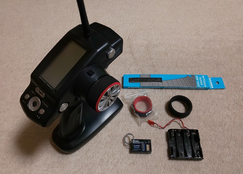 フタバ Futaba 4PL-2.4G プロポ受信機セット中古(プロポセット 