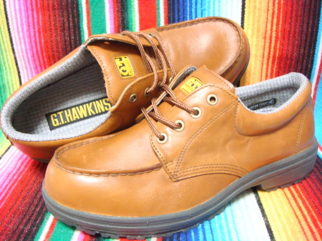 幅広3eワイド 防水 G T Hawkins ホーキンス 27cm 茶レザー 靴 S495 ウォーキングシューズ 27 0cm 売買されたオークション情報 Yahooの商品情報をアーカイブ公開 オークファン Aucfan Com