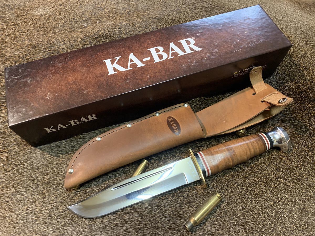 新品，安い Ka Bar 1235 マリーンハンター(ハンティングナイフ、狩猟刀)｜売買されたオークション情報、yahooの商品情報をアーカイブ公開 - オークファン ハンティングナイフ、狩猟刀