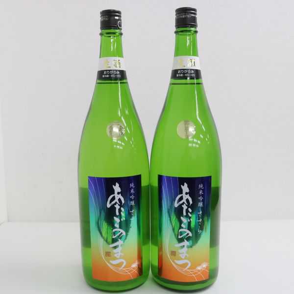 HOT，人気SALE 2本セット/あたごのまつ 純米吟醸 ささら 1800ml 製造20.01 X0A2775(セット、詰め合わせ)｜売買されたオークション情報、yahooの商品情報をアーカイブ公開 - オークファン セット、詰め合わせ