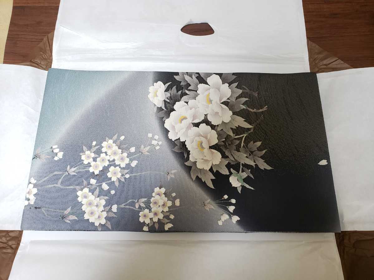 袋帯 正絹 逸品 金通し 箔 美品 高級 本金加工 全通柄（ぜん