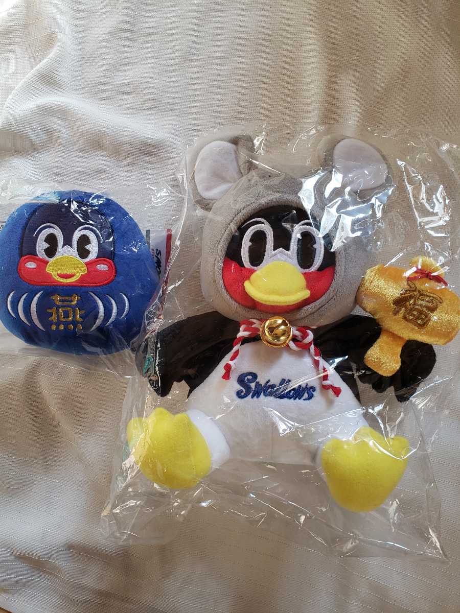 【新作，格安】 ヤクルトスワローズ お座りつば九郎 子年 & つば九郎 正月だるま(その他)｜売買されたオークション情報、yahooの商品情報をアーカイブ公開 - オークファン その他