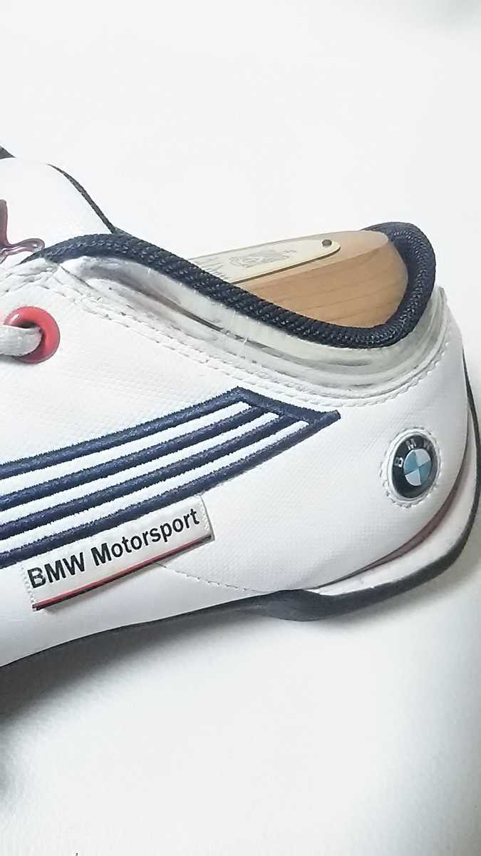  衝撃定12960円限定最強コラボ BMW&times;プーマ.フューチャーキャット高級大人のドライビングスニーカー 著名人愛用 ホワイト白紺 26.5cm(26.5cm)｜売買されたオークション情報、yahooの商品情報を 26.5cm