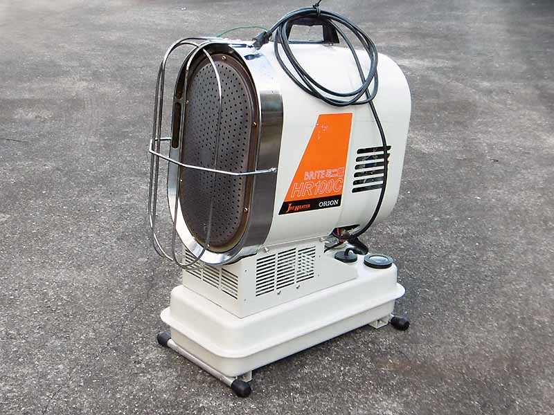 オリオン・ジェットヒーター・HR100C・小型ハンディータイプでも熱量が 