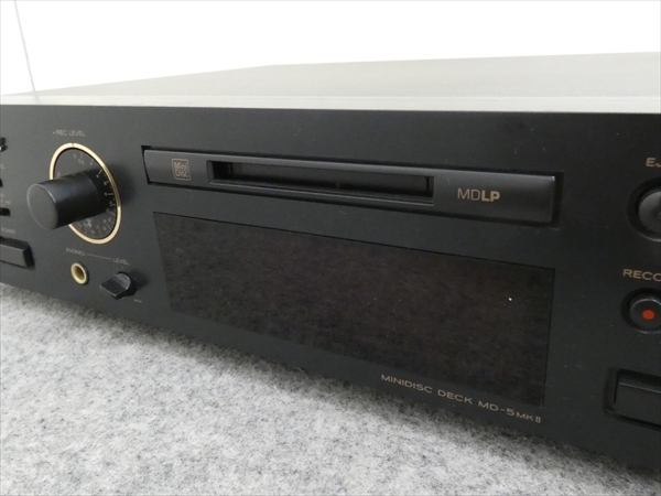録再OK TEAC/ティアック☆MDデッキ☆MD-5MKII 管N4929 #