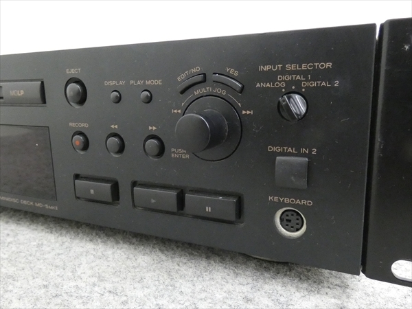 録再OK TEAC/ティアック☆MDデッキ☆MD-5MKII 管N4929 # TEAC MDデッキ