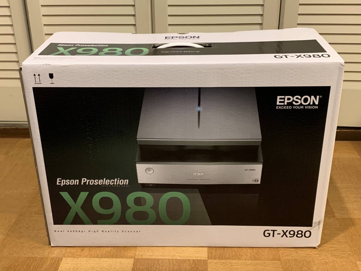 GT-X980 EPSON エプソン フラットヘッドスキャナ フィルムスキャナ A4 