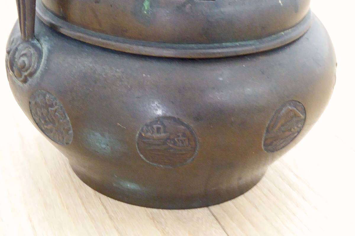 □龍・香炉□手あぶり・火鉢 手炉 火鉢 メルカリ - 瀬戸織部 呂