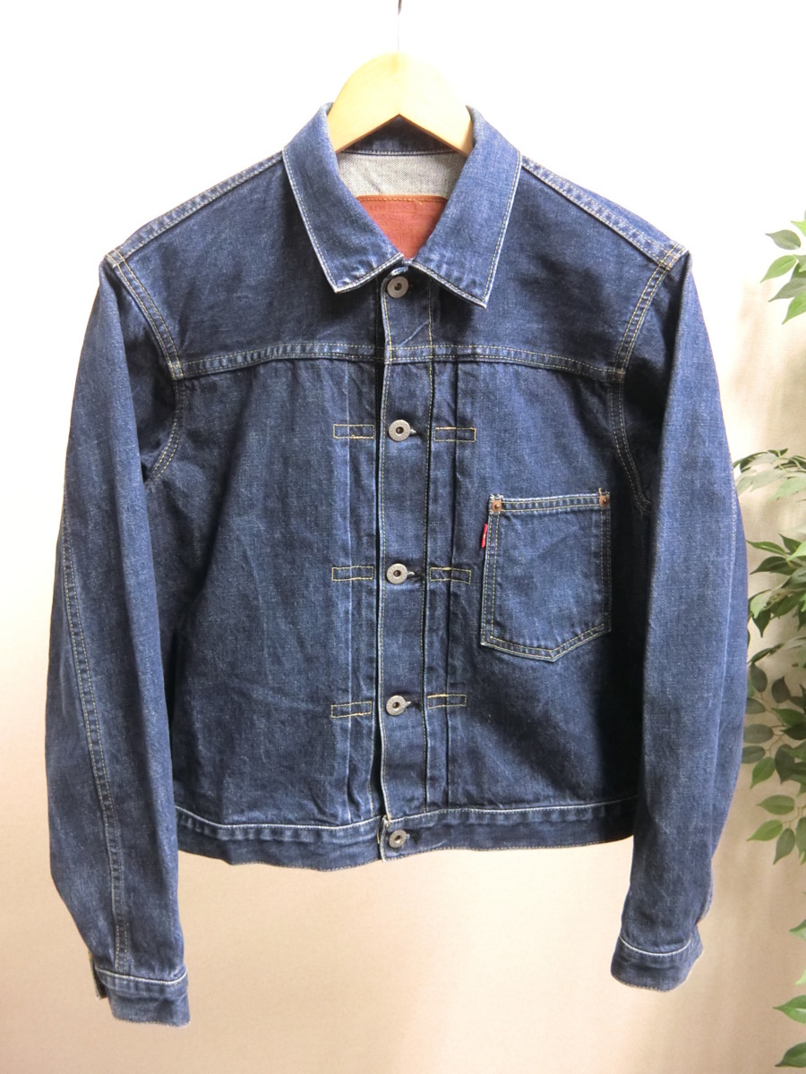 SALE，安い LEVIS 506 復刻 1st デザイン BIGE シンチバック Gジャン デニム ジャケット 38 ブルー 青 メンズ WT2002-86(ジージャン)｜売買されたオークション情報、yahooの商品情報をアーカイブ公開 - オークファ 男性用