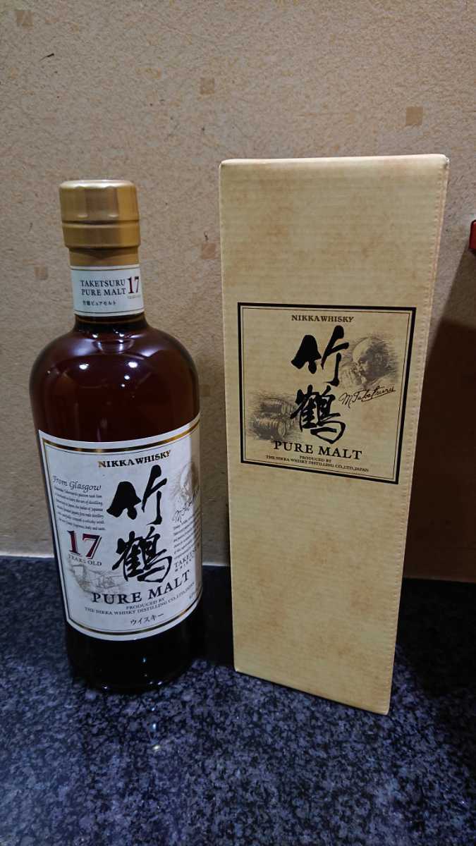 得価，セール 冷暗所保管 終売品 NIKKA ニッカ 竹鶴 17年 700ml 箱付 未開栓 WHISKY(日本)｜売買されたオークション情報、yahooの商品情報をアーカイブ公開 - オークファン 日本