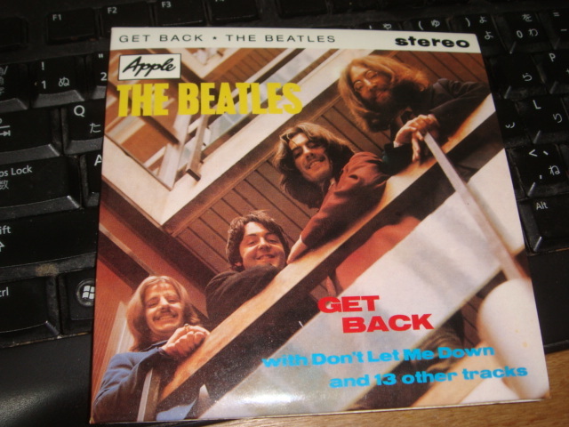 BEATLES GET BACK 別写真 バージョン 紙ジャケ cd プレスcd