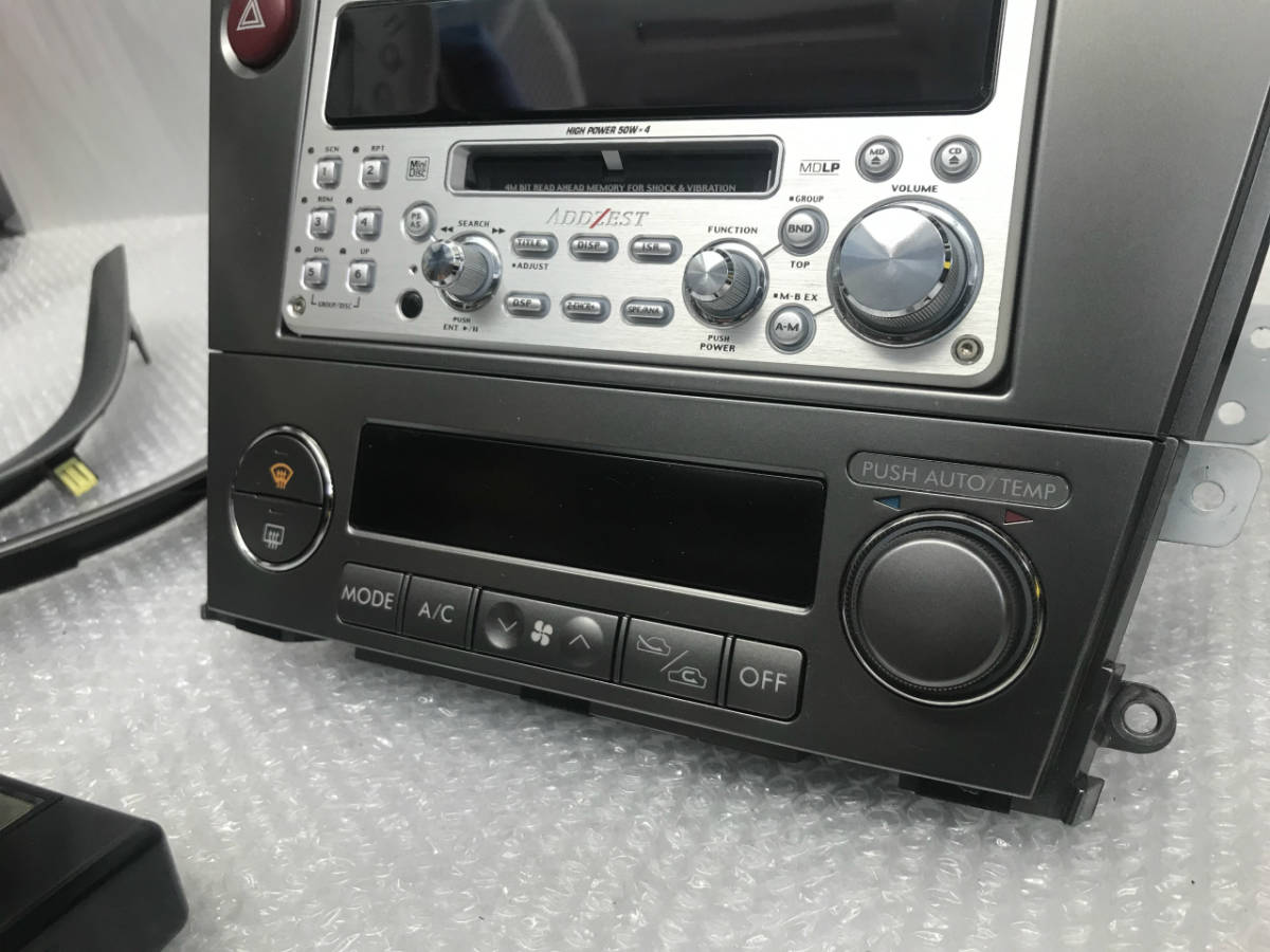 レガシィ BP5 BL5 パネル オーディオパネル 後期 2DIN エアコン 