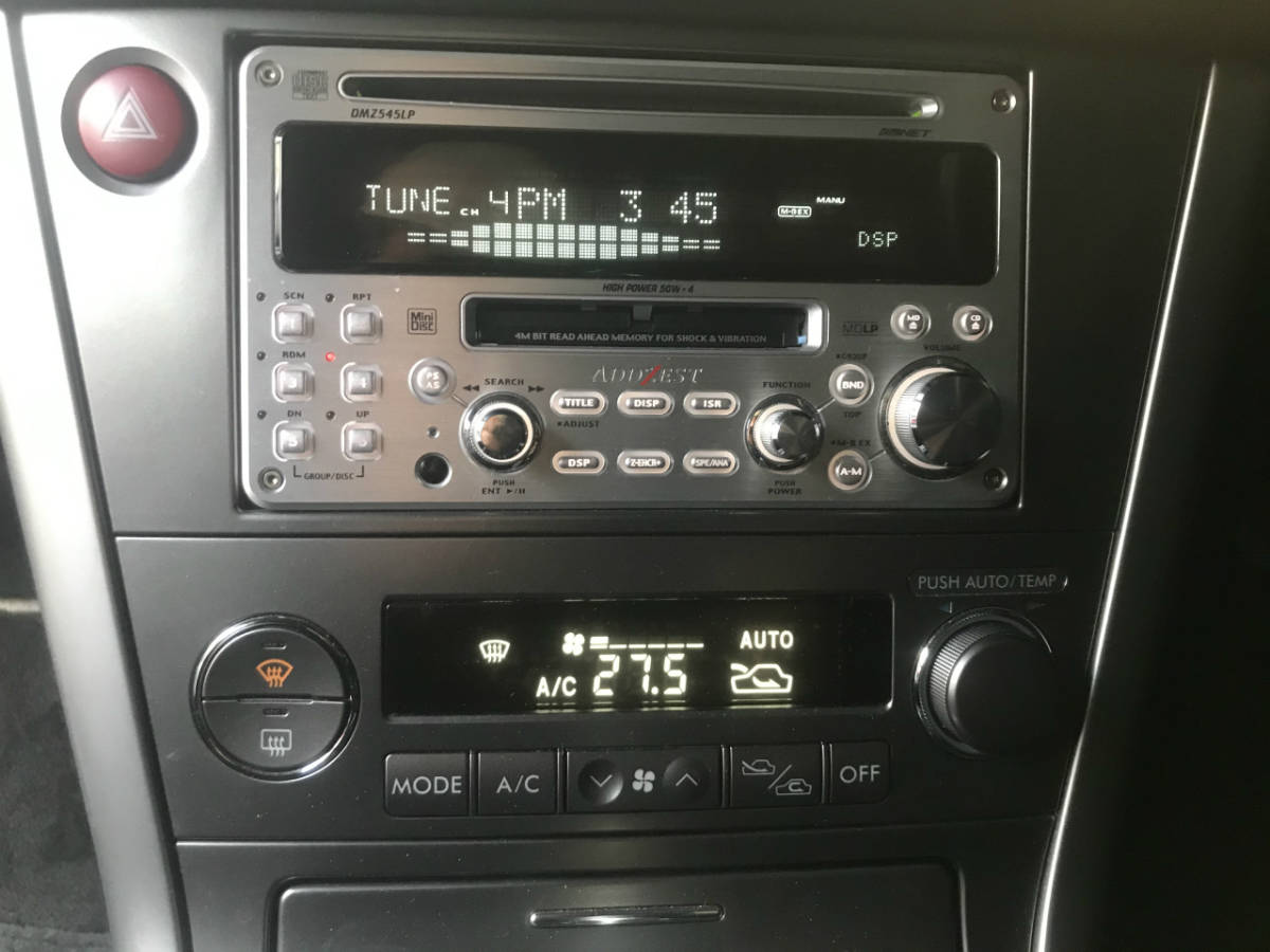 レガシィ BP5 BL5 パネル オーディオパネル 後期 2DIN エアコン 