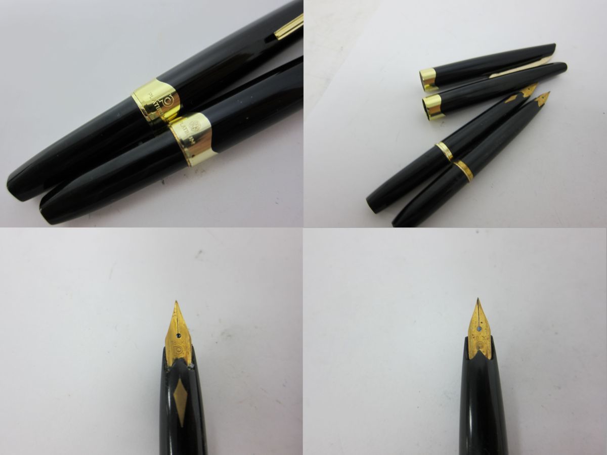 1円～ おたからや◆Z0202-23 PLATINUMプラチナ ペン先：14K 万年筆 6本セット_5