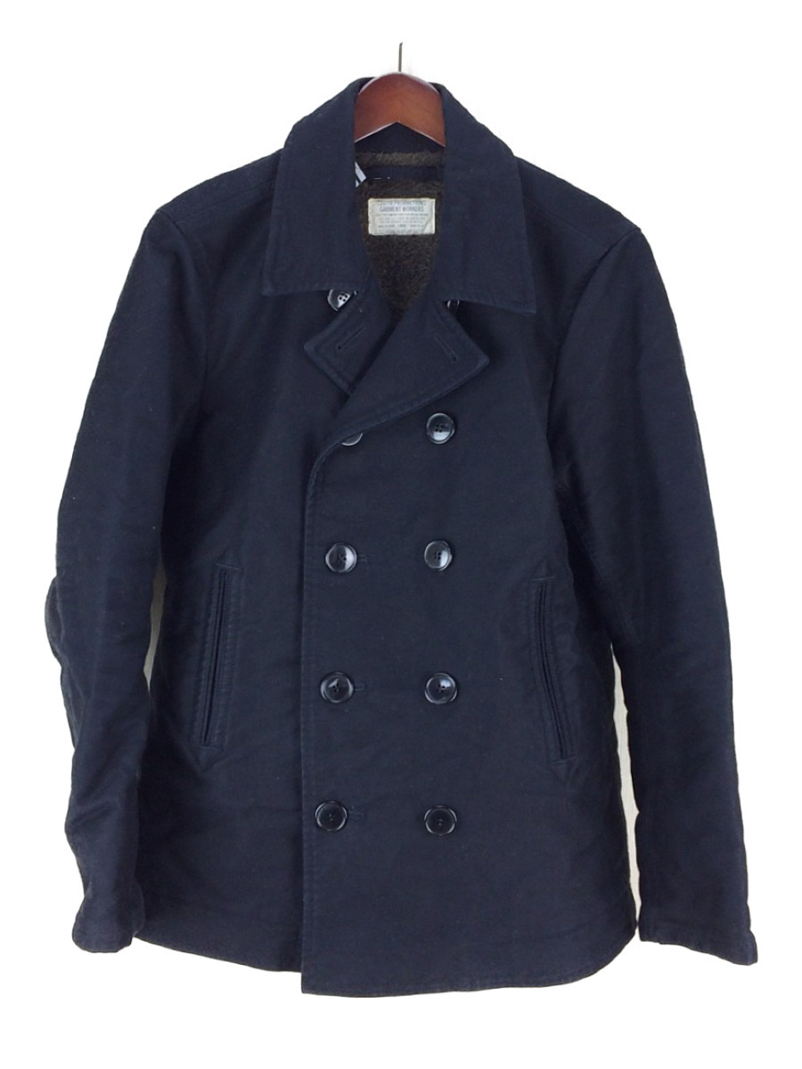 正規店購入】 LITHIUM HOMME ピーコート ブラック 46 ( リチウムオム