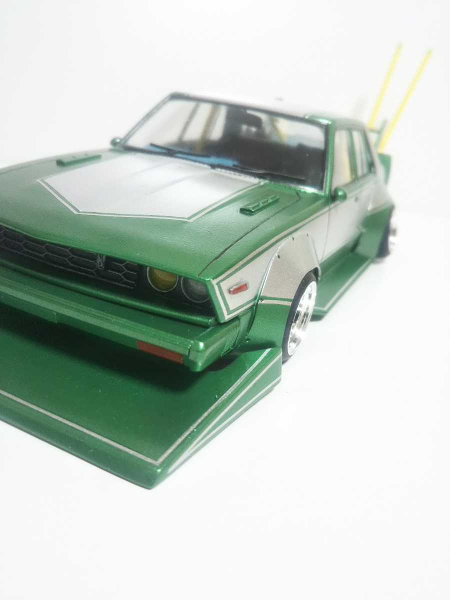 アオシマ プラモデル ジャパン スカイライン 街道レーサー グラチャン 旧車 シャコタン 暴走族 注意 着払い 完成品 売買されたオークション情報 Yahooの商品情報をアーカイブ公開 オークファン Aucfan Com