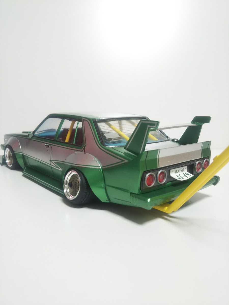 アオシマ プラモデル ジャパン スカイライン 街道レーサー グラチャン 旧車 シャコタン 暴走族 注意 着払い 完成品 売買されたオークション情報 Yahooの商品情報をアーカイブ公開 オークファン Aucfan Com