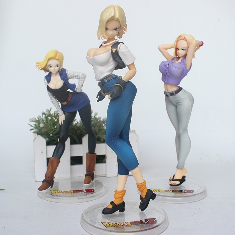 3styel ドラゴンボール Z セクシーな Android 18 ラピスラズリ DragonballAction フィギュアおもちゃコレクション人形