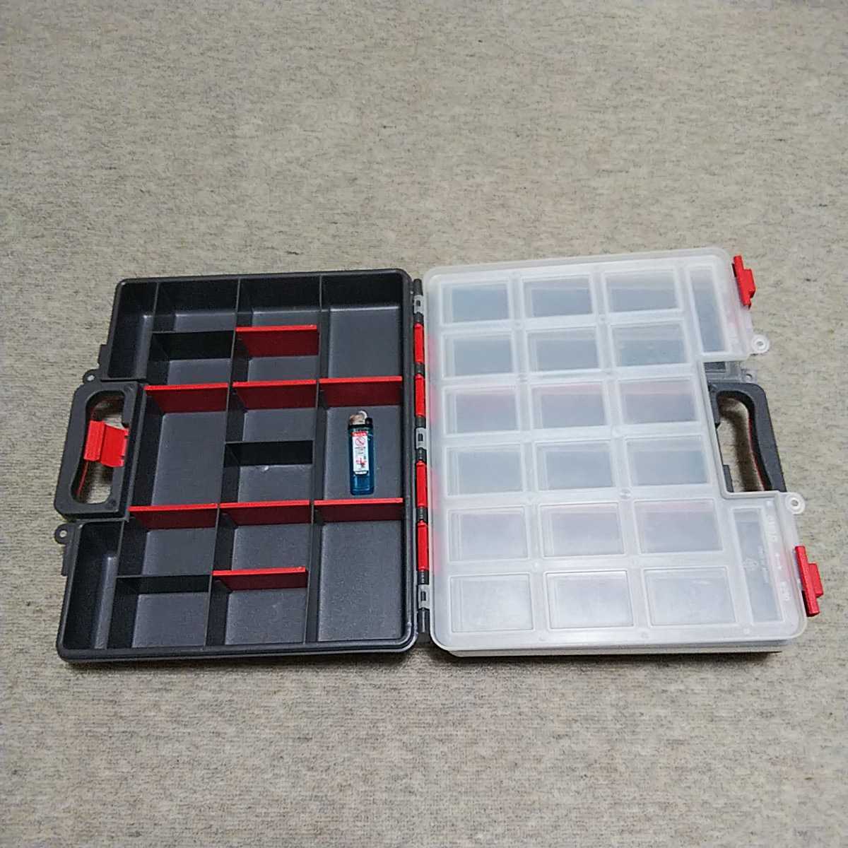 小物収納ケース■中古品■透明ボックス パーツセパレーター パーツボックス_3